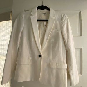 Madewell White Blazer